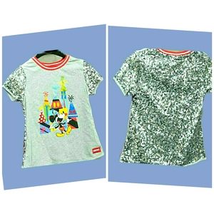 Disney Parks Mickey Sequin Sparkle & Glitter